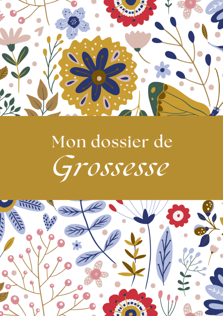 Page de garde Dossier de grossesse